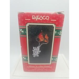 1991 Enesco "Dreamin'‎ Of A White Christmas. Chester Chipmunk  Series.